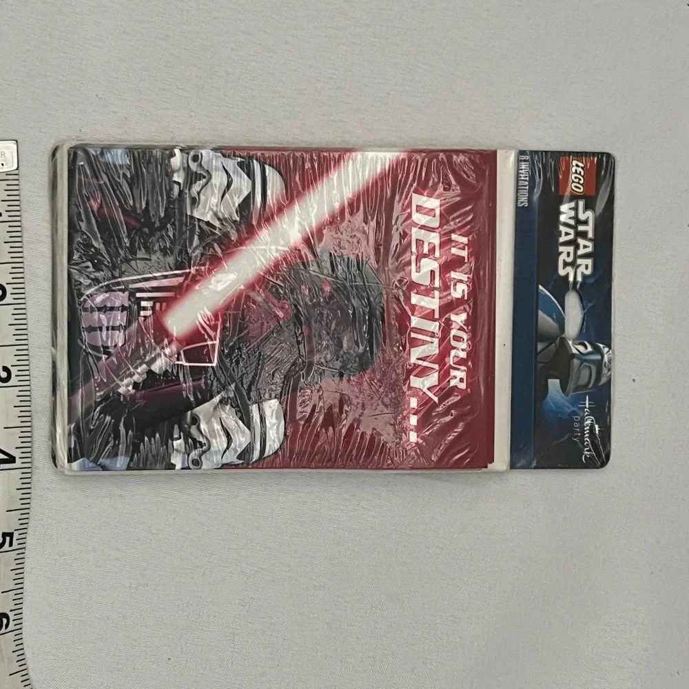 LEGO Star Wars Party Invitations Hallmark‎ 6 Count Sealed Destiny